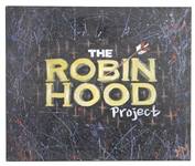 The Game Owned Painting on Canvas “The Robin Hood Project” Signed by Artist in Back 2014