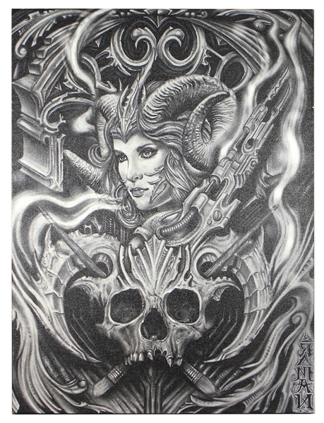 The Game Owned Original Oversized Painting on Canvas
