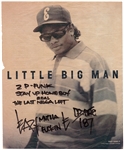 Eazy-E Signed “Little Big Man” Magazine Photograph with Incredible Dr. Dre Inscription (JSA)