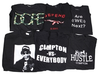 The Game Owned & Worn Graphic T-Shirts (6) Incredible Designs Including Eazy-E!