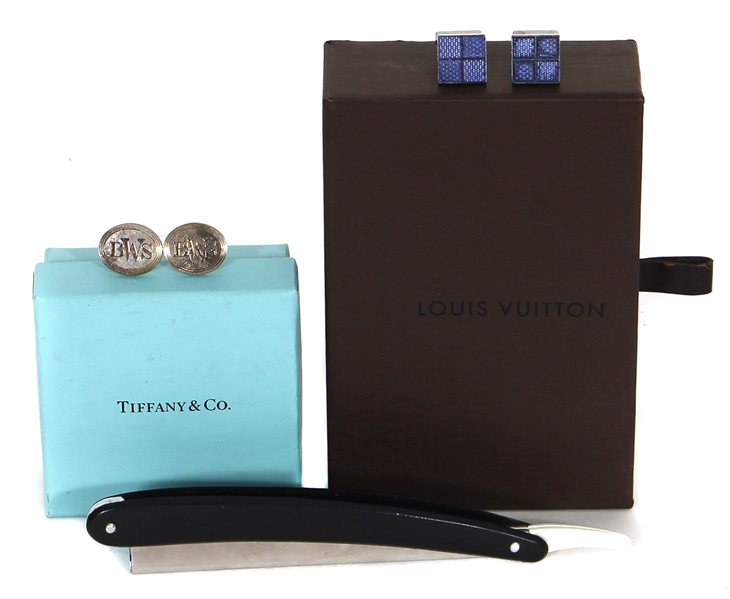 The Game Owned Cufflinks, Razor and Watch Box