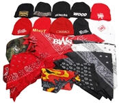 The Game Owned & Worn Beanies/Hats (11) and Do-Rag’s (20+)