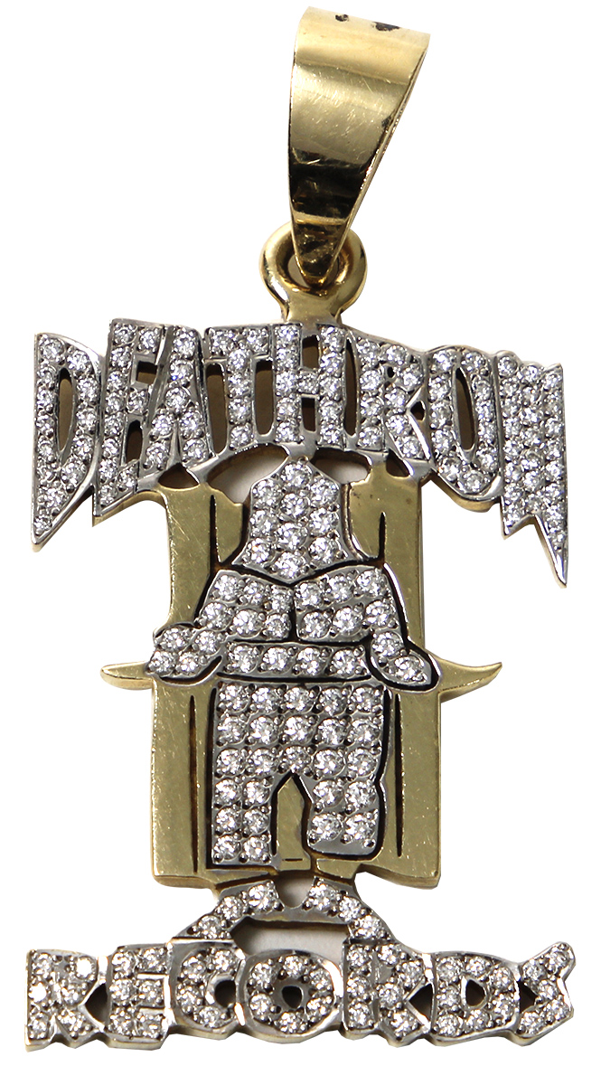 Death Row Logo Necklace | Death Row Records Jewelry – King Ice