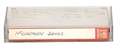 The Beatles Paul McCartney Unreleased “Attention” Demo Cassette