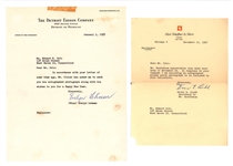 Business Leaders Signed Photo & Letters