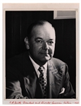 C. R. Smith Signed Photograph (1957 President of American Airlines)