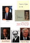 Foreign Leader / Diplomat Signature Lot (8)