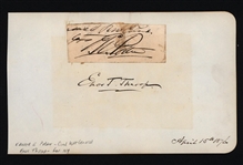 Civil War-Related Signatures (7 pages)