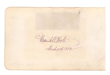 Civil War-Related Signatures (7 pages)
