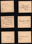 Spanish American War Signature Collection (6)