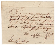 Revolutionary War Document Connecticut Militia (1782)