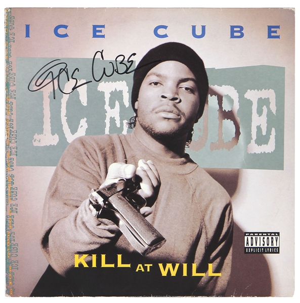 Ice Cube Signed “Kill at Will” Album
