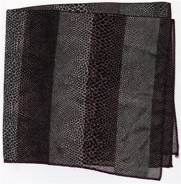 James Brown Owned and Worn Scarf