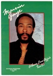 Marvin Gaye Signed "A Heavy Love Affair" Original 1981 Tour Program (REAL)