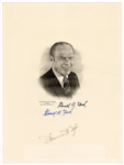 President Gerald Ford Signed Photograph