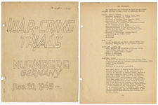 Nuremberg Trials Archive