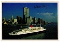 Millvina Dean Signed Boat Photograph