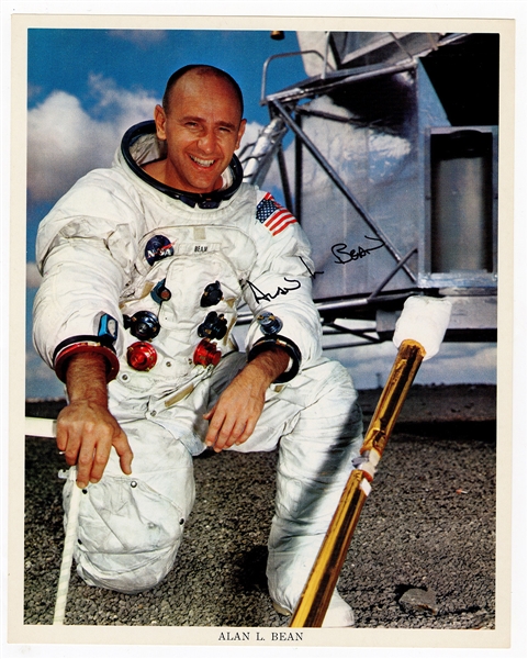 Alan Bean Signed Photograph