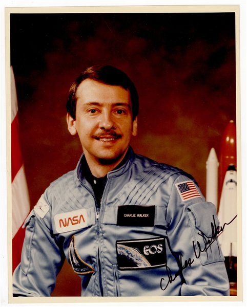 Charlie Walker Signed Photograph