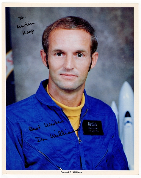 Donald E. Williams Signed Photograph