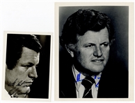 Lot of 2 Ted Kennedy Signed Photographs
