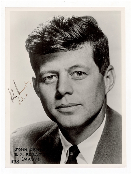 John F. Kennedy Signed Photograph