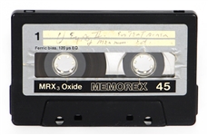 Aretha Franklin Original Home Demo Tape Cassette