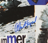Astronaut Alan Shepard Signed MTV Space Man Cutout Promotional (JSA)