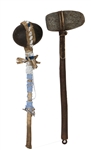 Sitting Bulls Owned and Used War Clubs