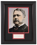 Chester A Arthur Signature Cut (JSA)