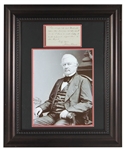 Millard Fillmore Handwritten Signed Letter / Note (JSA)