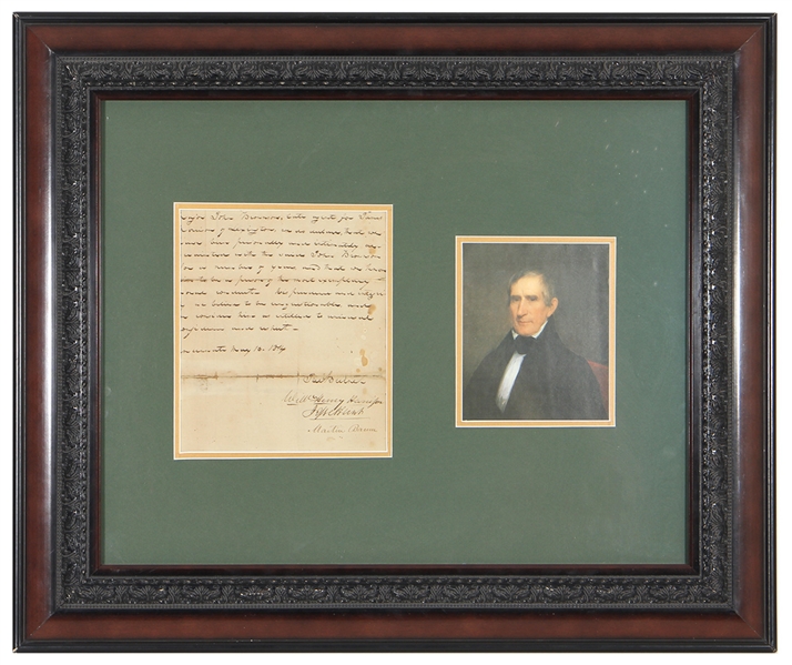William Henry Harrison Signed Letter 1814 (PSA/DNA)