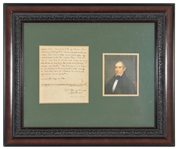 William Henry Harrison Signed Letter 1814 (PSA/DNA)