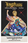 "Joseph and the Amazing Technicolor Dreamcoat" Original Vintage Musical Show Poster