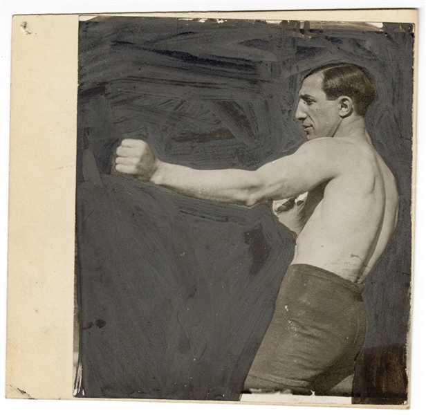 Boxer Abe Attell Original 1912 Wire Photograph