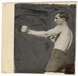 Boxer Abe Attell Original 1912 Wire Photograph