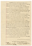 Lyricist/Composer Mel D. Cobb Original 1920 Carbon Copy Contract 