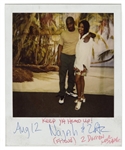 Tupac Shakur Twice Signed Original Polaroid Photograph Sent in Jail “Keep Ya Head Up!” Inscription (JSA)
