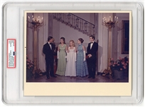 Prince Charles The Royals and the Nixons Type 1 Photograph at the White House (PSA/DNA Encapsulated)