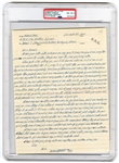 Robert Stroud Handwritten and Signed Letter (PSA/DNA Encapsulated and Graded 8)