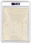 Robert Stroud Handwritten and Signed Letter (PSA/DNA Encapsulated and Graded 8)