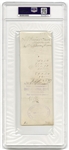Supreme Court Associate Justice William R. Day Signed Check (PSA/DNA  NM-MT 8)