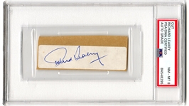 Richard Leakey Signed Cut (PSA/DNA NM-MT 8)