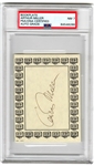 Arthur Miller Signed Bookplate (PSA/DNA Encapsulated Graded 7)