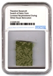 Theodore Roosevelt White House Loveseat Swatch (CAG Encapsulated)