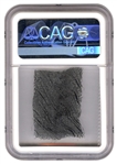Abraham Lincoln Mourning Crepe Worn By Guard Of Honor As He Lay In State In New York (CAG Encapsulated)