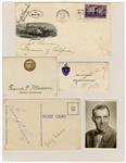 Significant Vintage Autograph Collection of Governors and Mayors (Approx. 90)