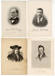 Collection of Engraved Images of Historical Figures (50+)