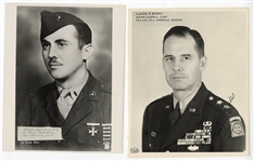 Large Collection of WWII Military Officer Signed Photographs (44)
