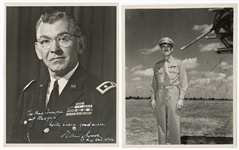 Large Collection of WWII Military Officer Signed Photographs (44)